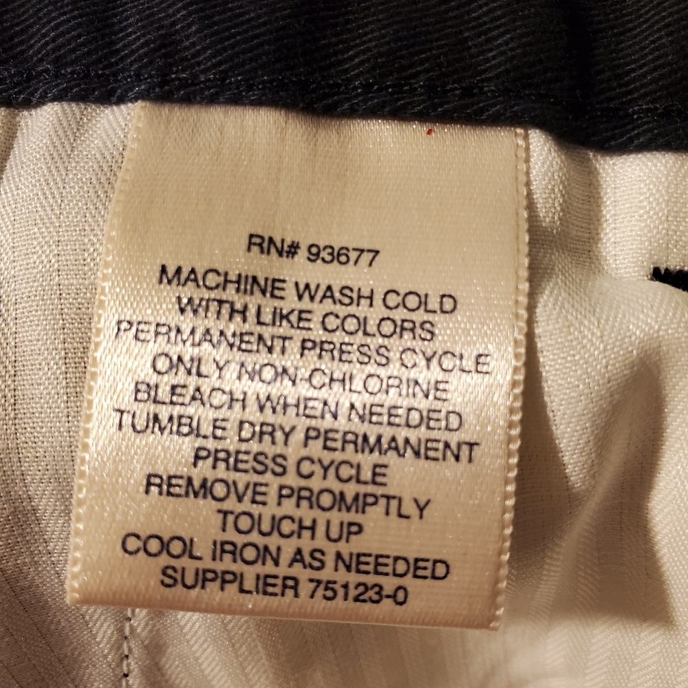 St. John's Bay Black Dress Pants - Picture 3 of 8